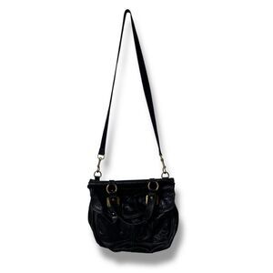 Fossil Ginger Leather Bag Mini Satchel Crossbody Top Handle Shoulder Purse